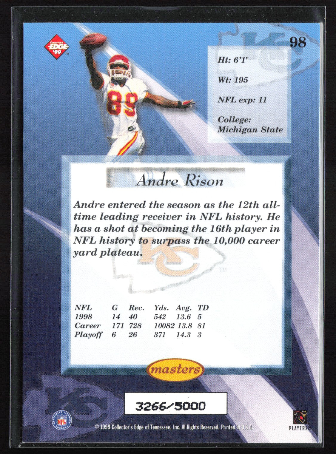 Andre Rison /5000