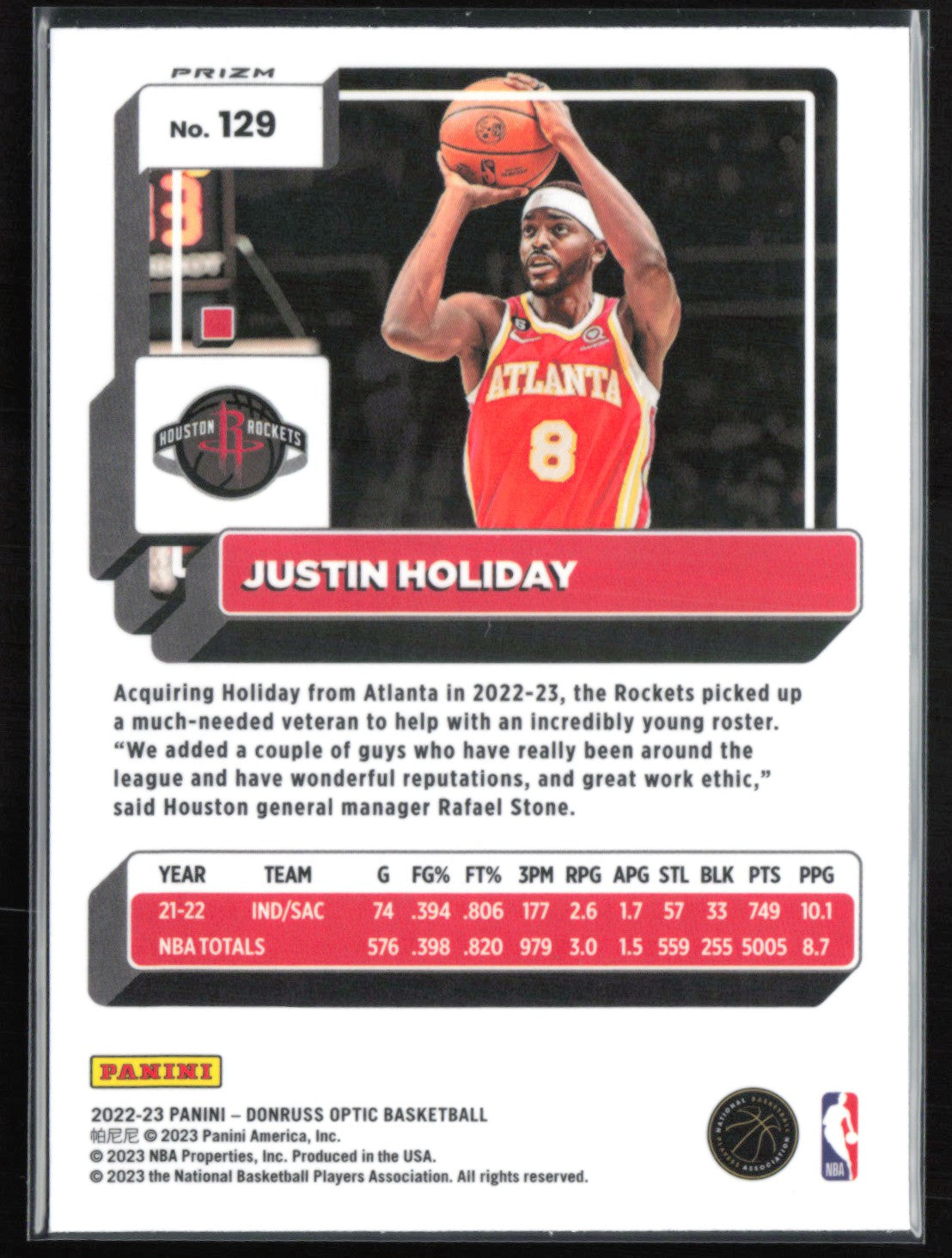 Justin Holiday Red Wave