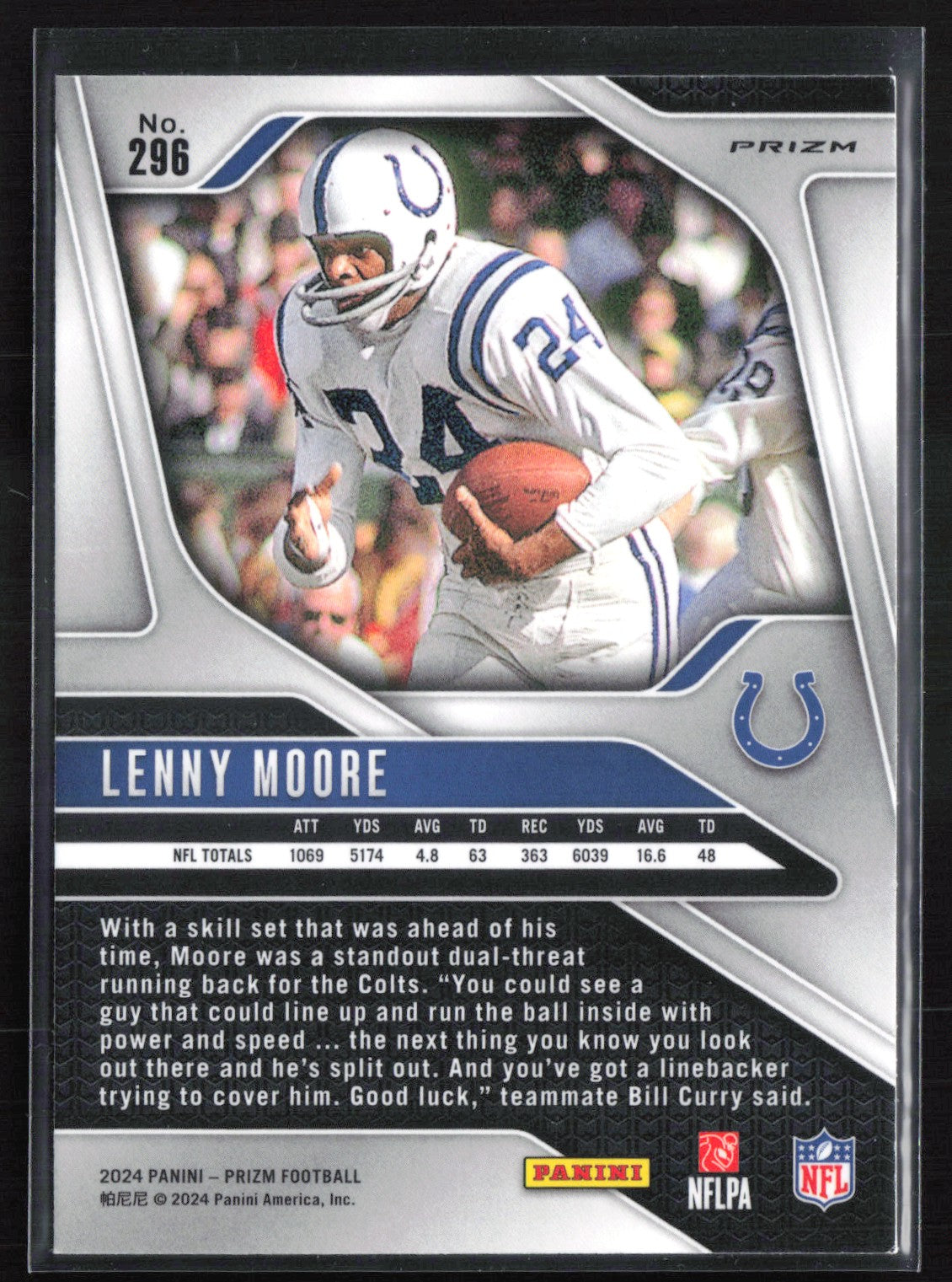 Lenny Moore Green Prizm