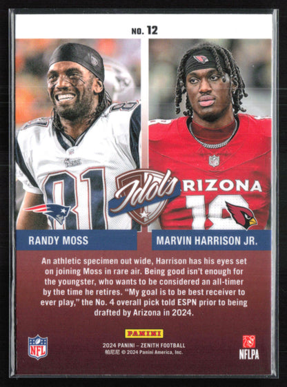 Marvin Harrison Jr. / Randy Moss Idols