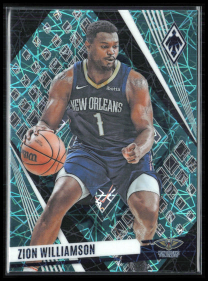 Zion Williamson Teal Laser