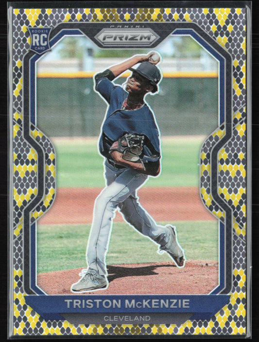 Triston McKenzie RC Snake Skin /50 2021 Prizm