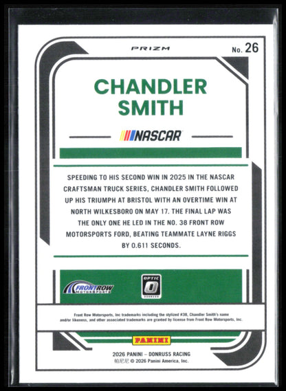 Chandler Smith Orange Velocity