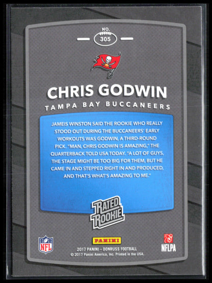 Chris Godwin RC Press Proof Blue Foil
