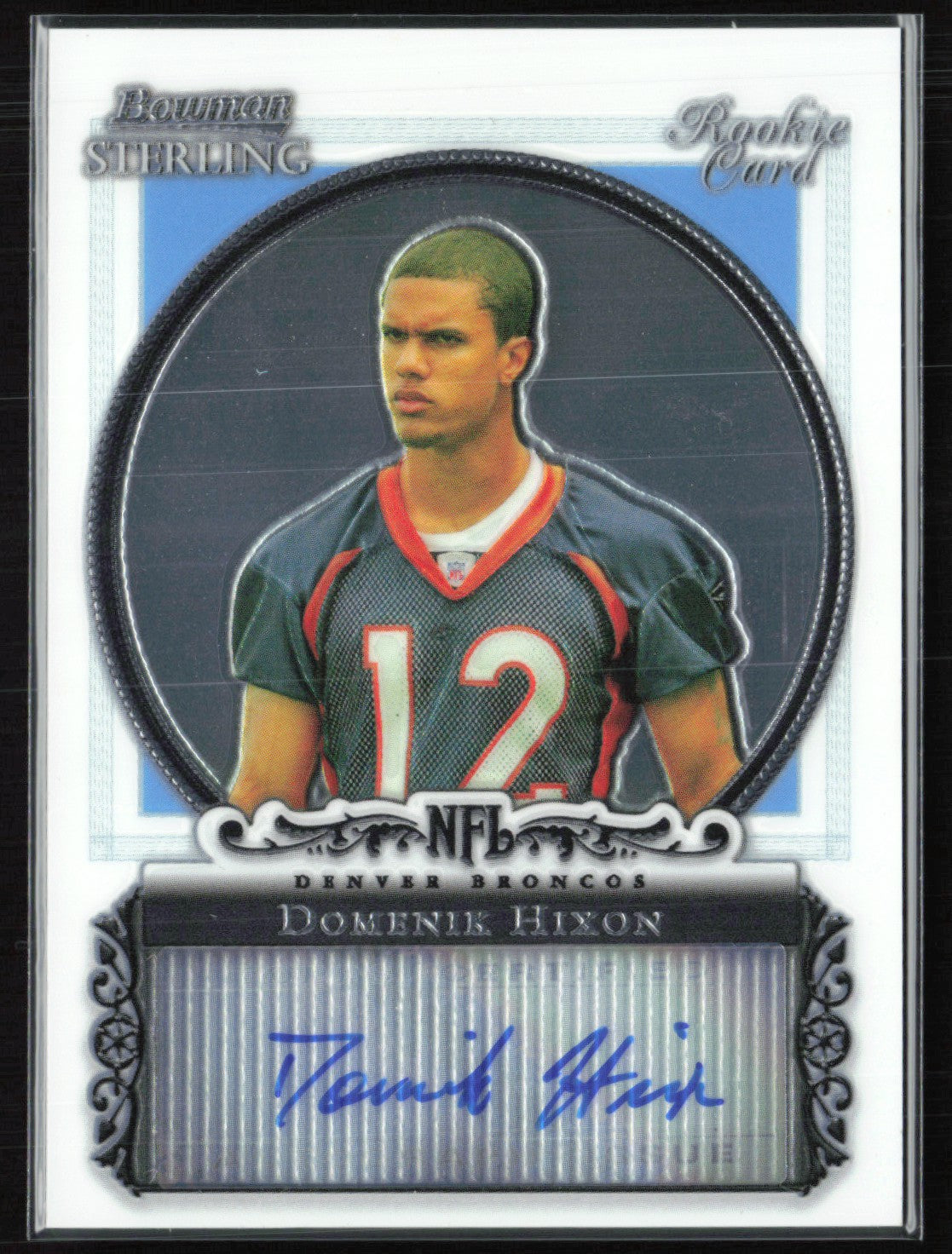 Domenik Hixon RC Auto 2006 Bowman Sterling