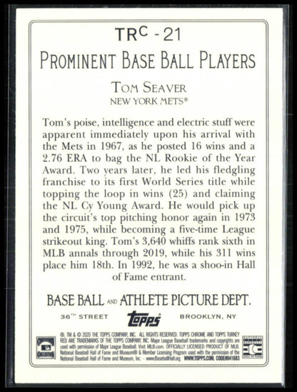 Tom Seaver Turkey Red