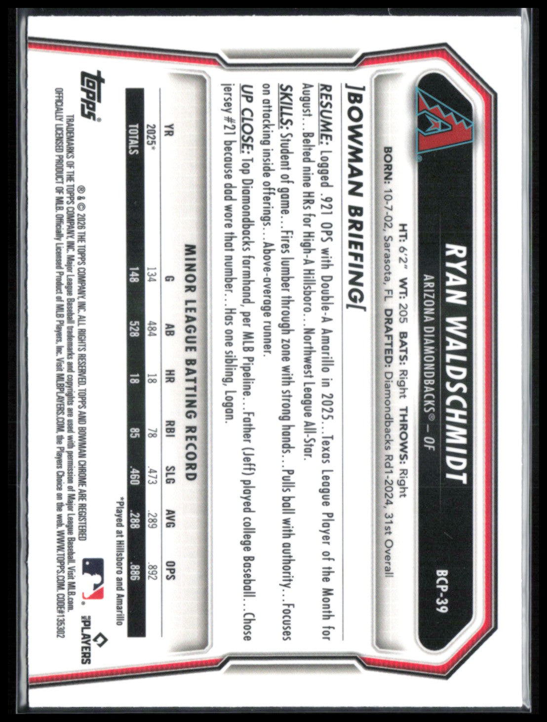Ryan Waldschmidt Reptilian Refractor