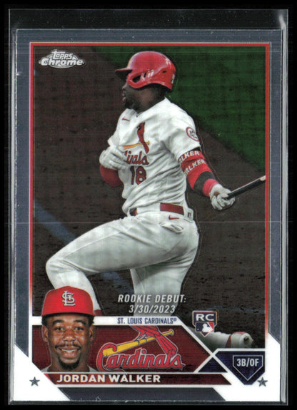 Jordan Walker RC Debut