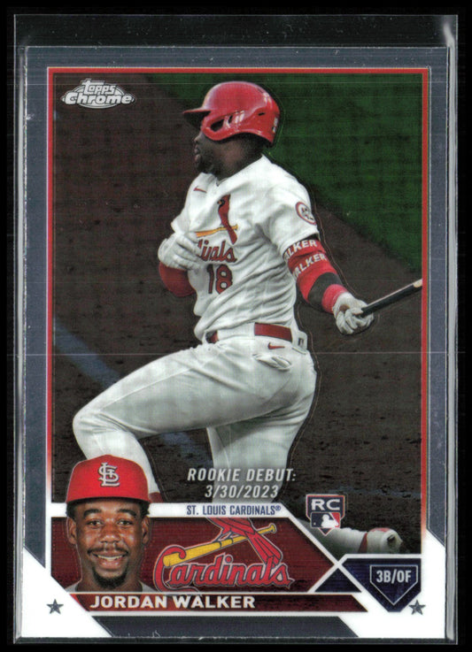Jordan Walker RC Debut