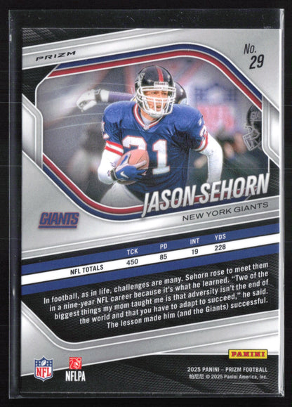Jason Sehorn Neon Green Pulsar