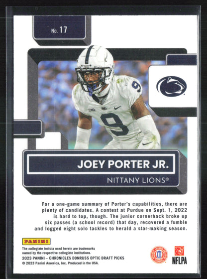 Joey Porter Jr. RC