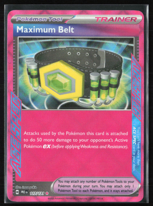 Maximum Belt Ace Spec