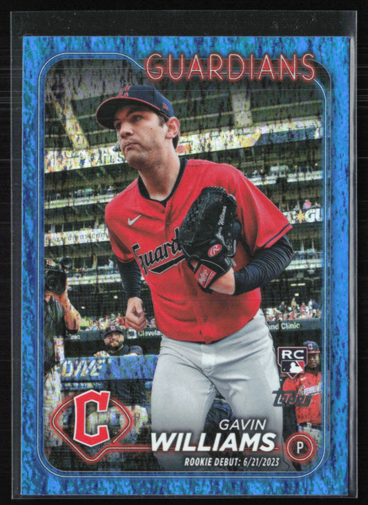 Gavin Williams RB Blue /999