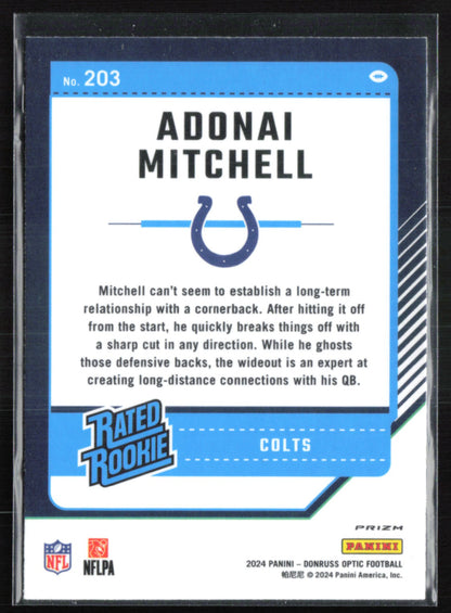 Adonai Mitchell RC Green Velocity