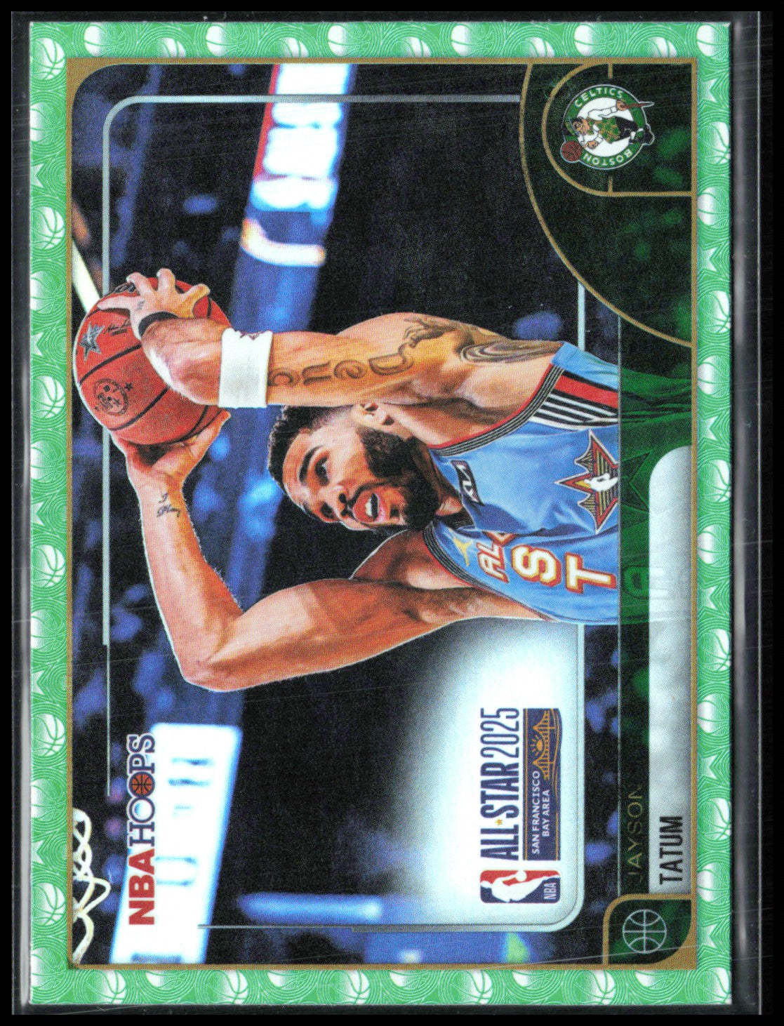 Jayson Tatum Green Basketball Parallel