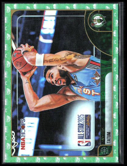 Jayson Tatum Green Basketball Parallel