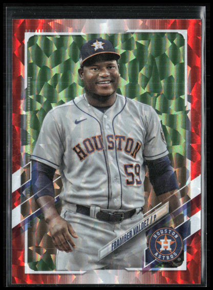 Framber Valdez Orange Crackle Foil /299