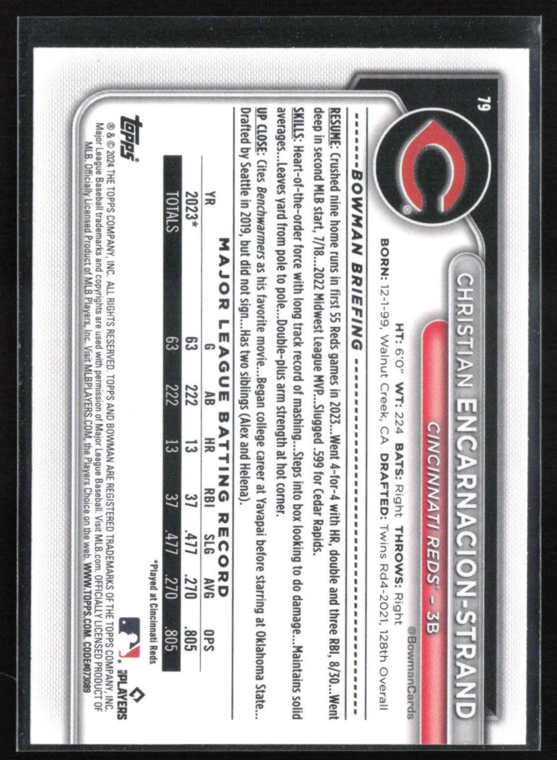 Christian Encarnacion-Strand RC