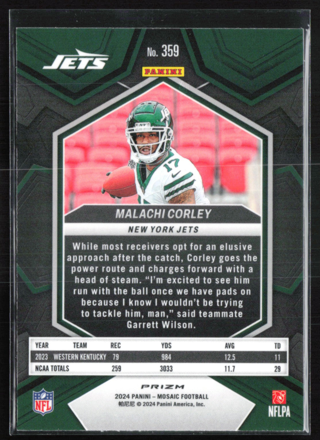Malachi Corley RC Red
