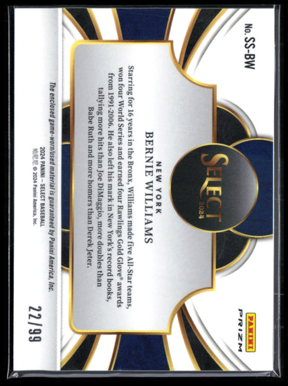 Bernie Williams Red Swatch /99