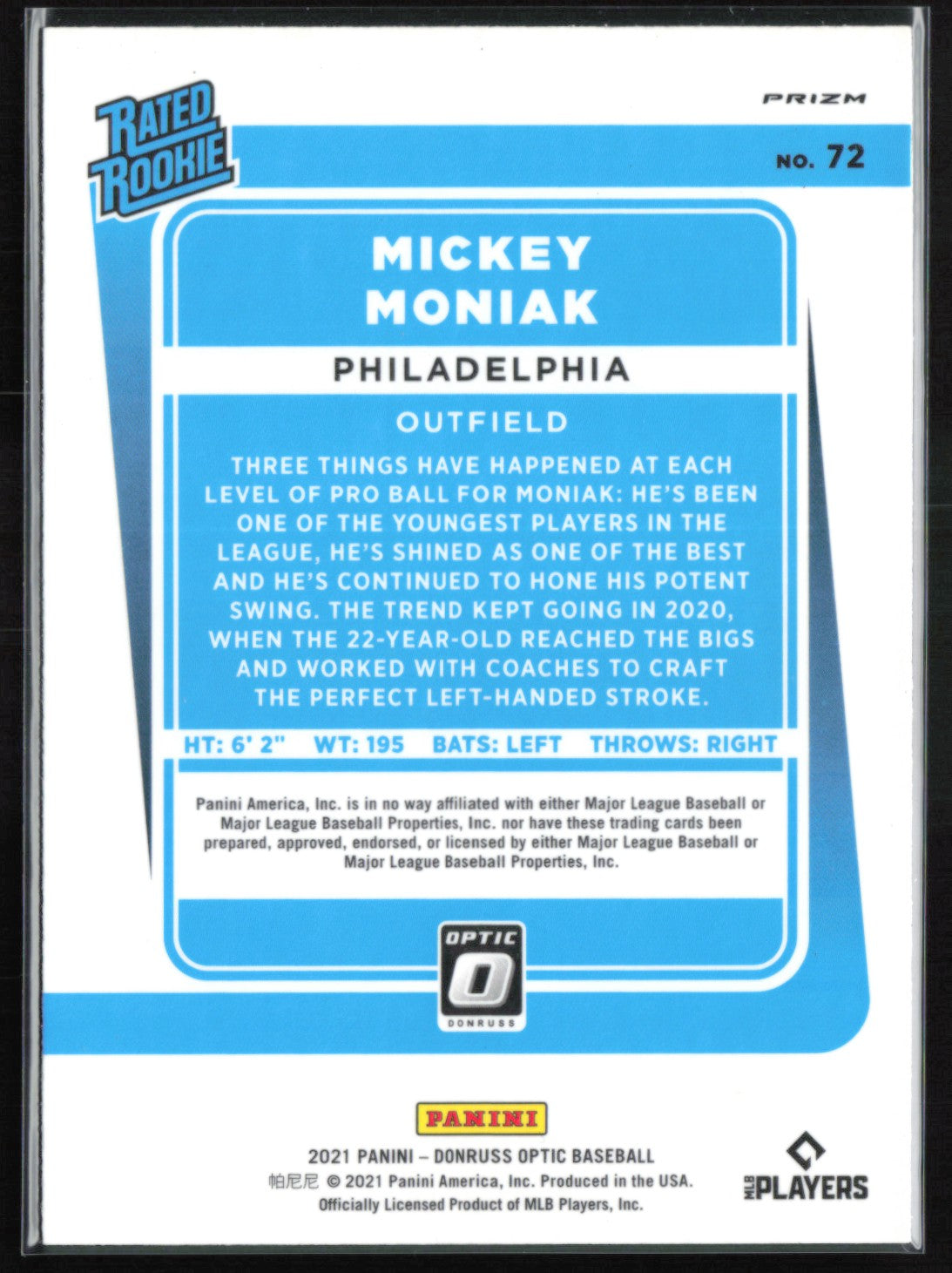 Mickey Moniak RC Lime Green