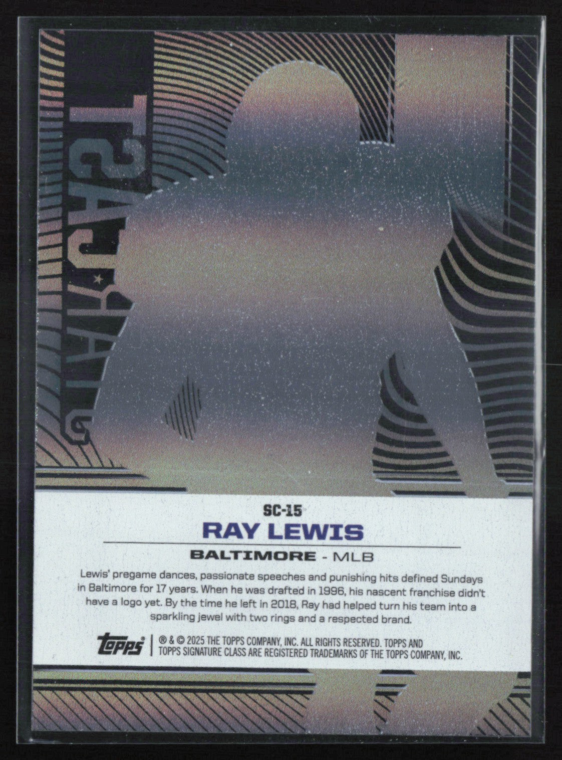 Ray Lewis Starcast