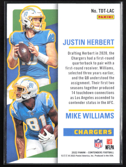 Justin Herbert / Mike Williams