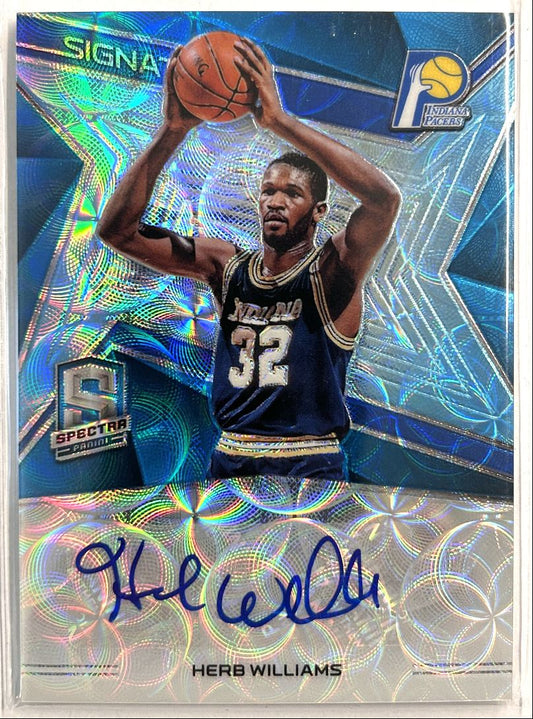 Herb Williams Auto /60 2018-19 Spectra