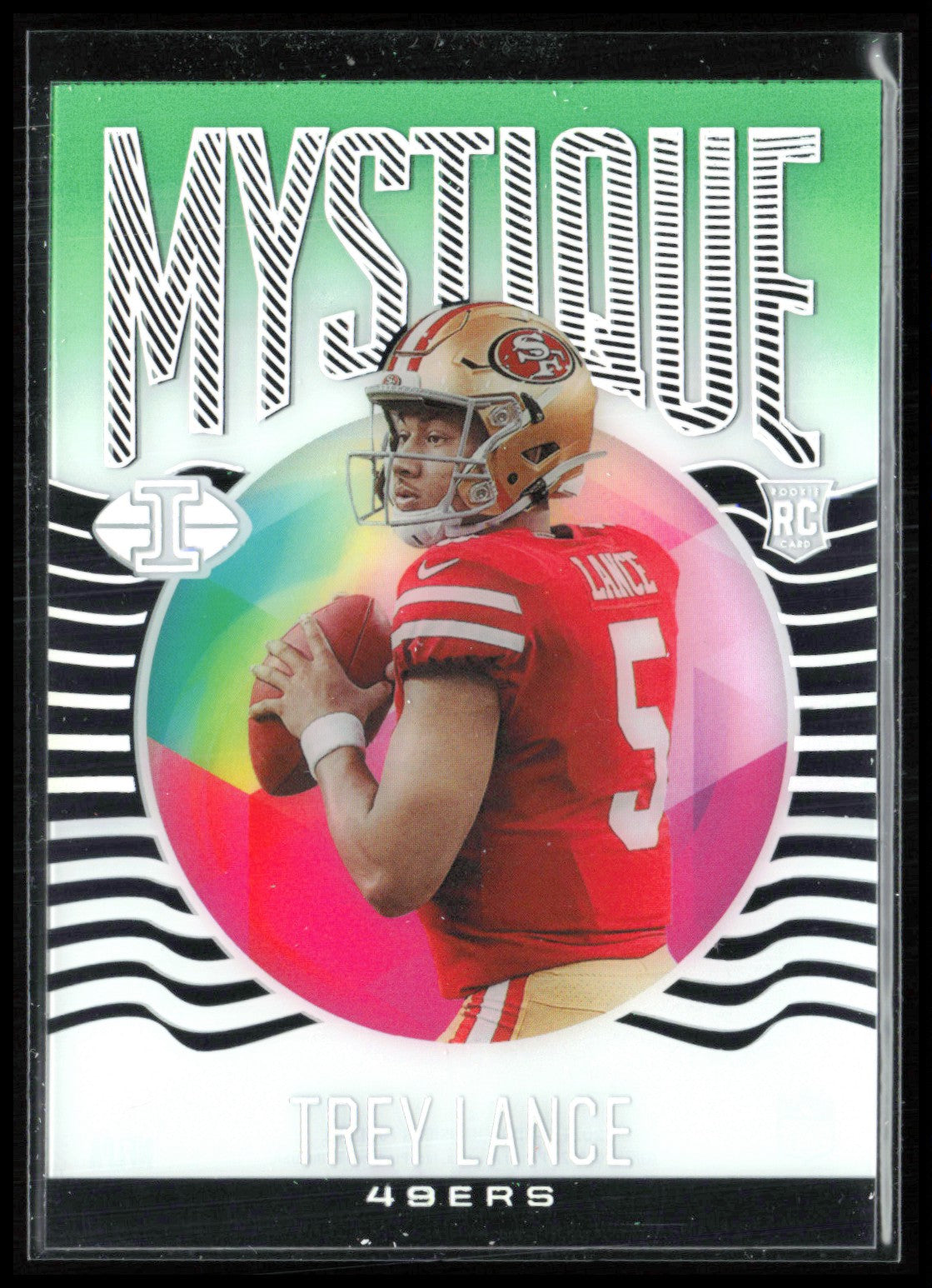 Trey Lance RC Mystique