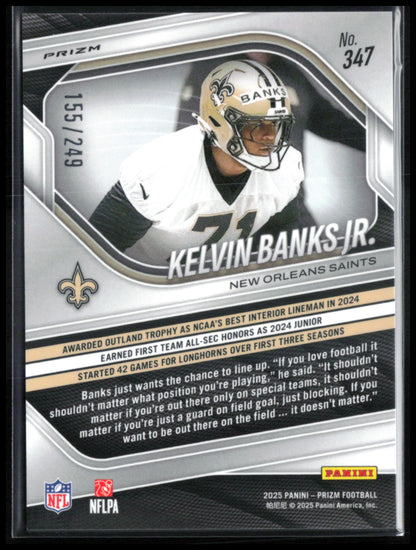 Kelvin Banks Jr RC Orange /249