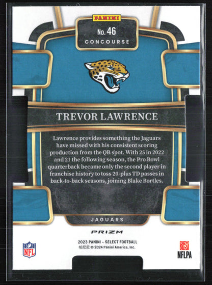 Trevor Lawrence Silver Die-Cut