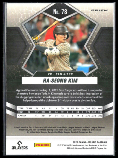 Ha-Seong Kim Mosaic Prizm