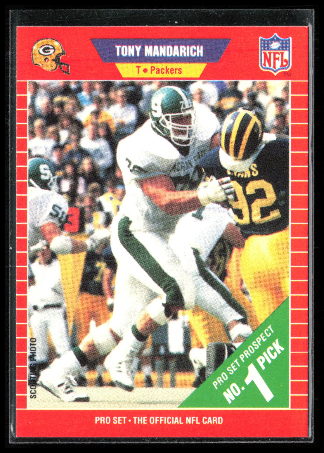 Tony Mandarich 1989 Pro Set
