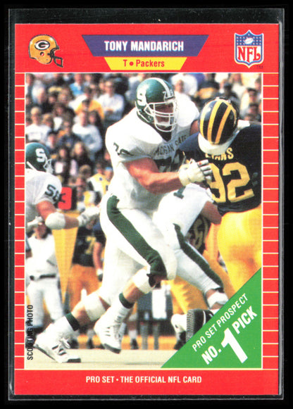 Tony Mandarich 1989 Pro Set
