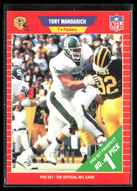 Tony Mandarich 1989 Pro Set
