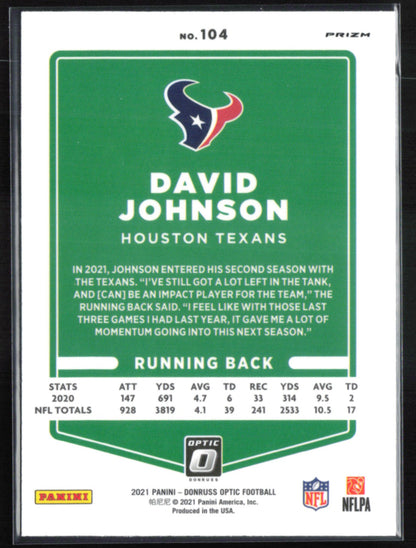 David Johnson Stars Holo