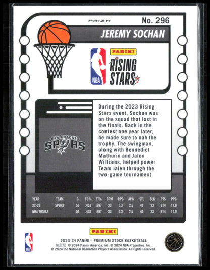 Jeremy Sochan Pulsar