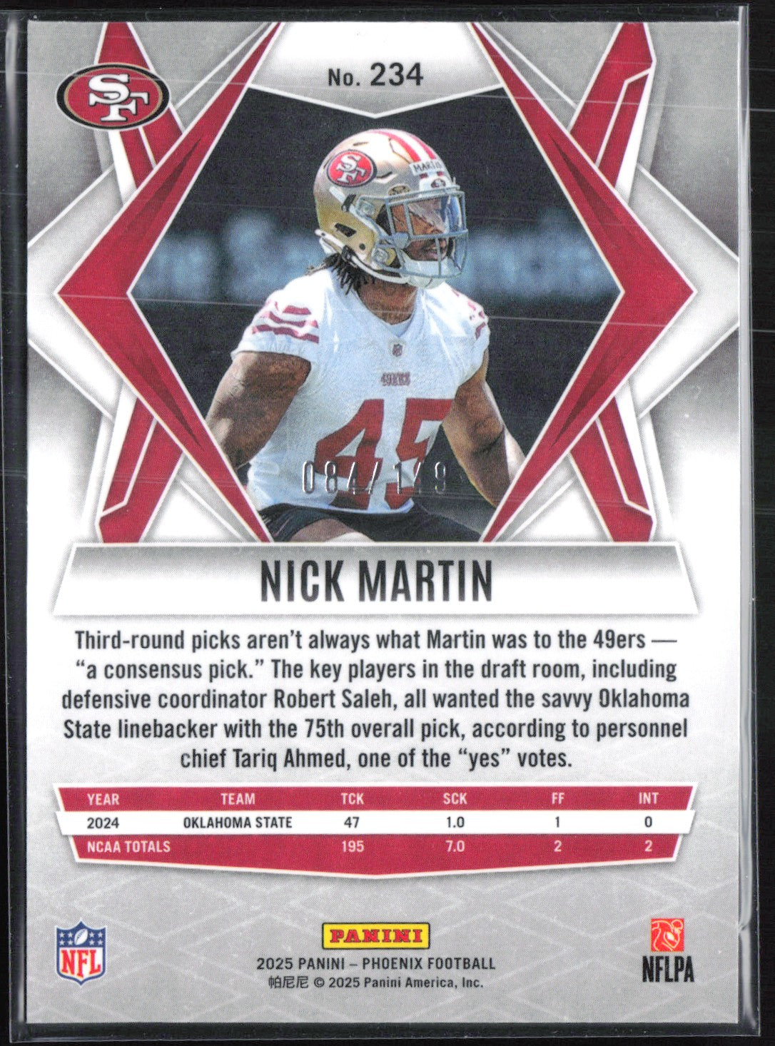 Nick Martin RC Pink Lazer /149