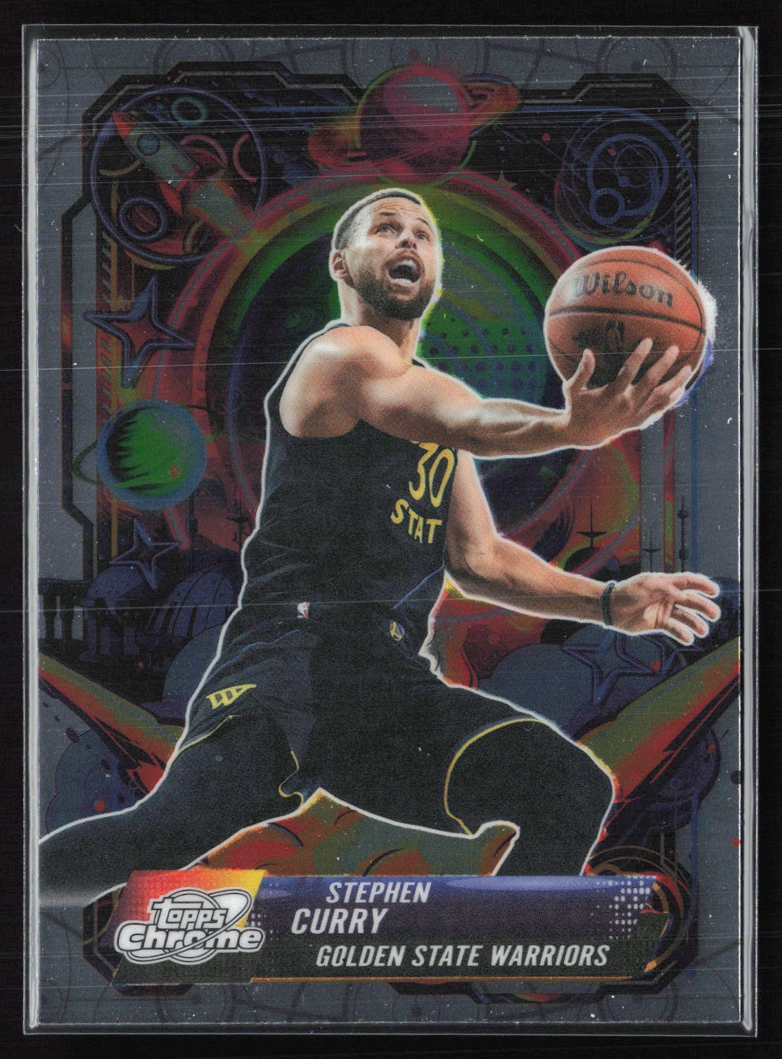 Stephen Curry Propulsion 2026 Topps Chrome Cosmic