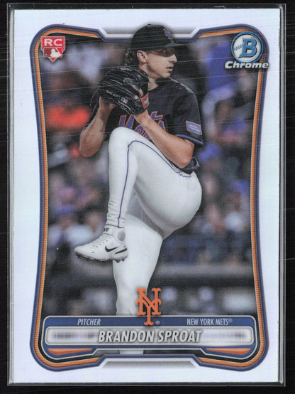 Brandon Sproat RC Red Rookie Logo
