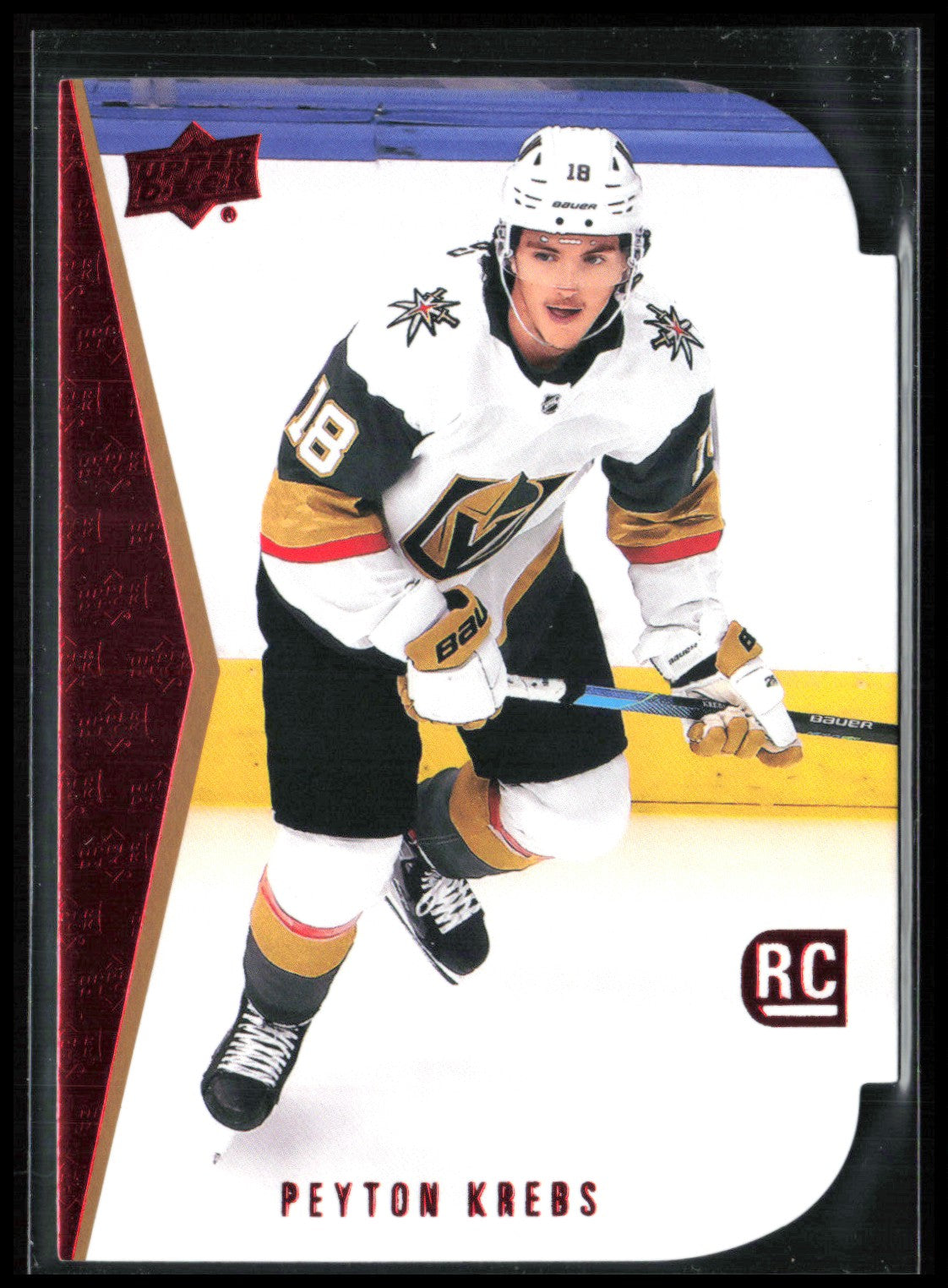 Peyton Krebs RC Die-Cut 2020-21 UD Series 2