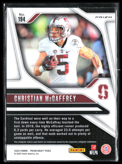 Christian McCaffrey Purple Wave
