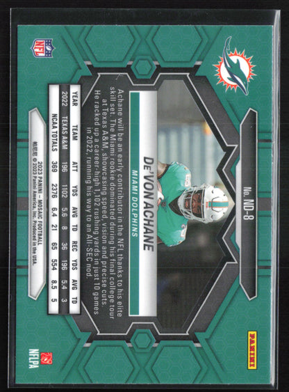 De'Von Achane RC Debut