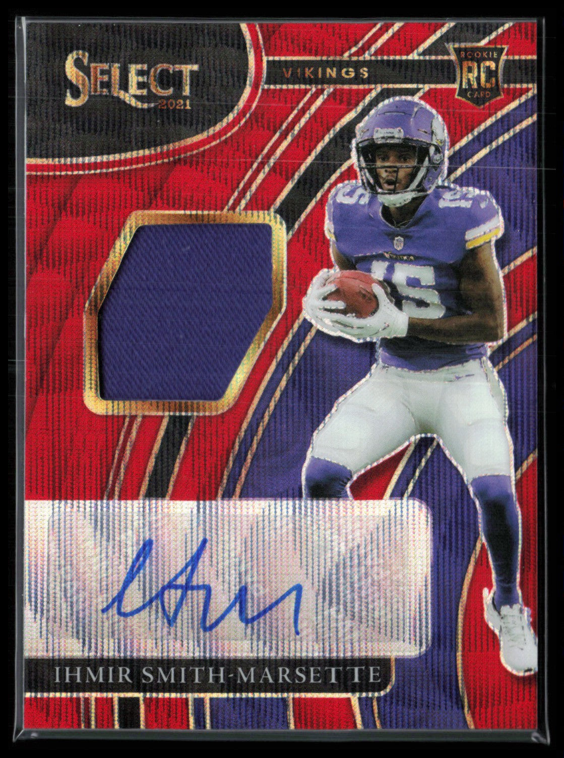 Ihmir Smith-Marsette RC Mem Auto Red Wave