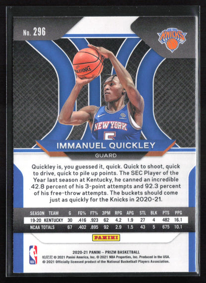 Immanuel Quickley RC