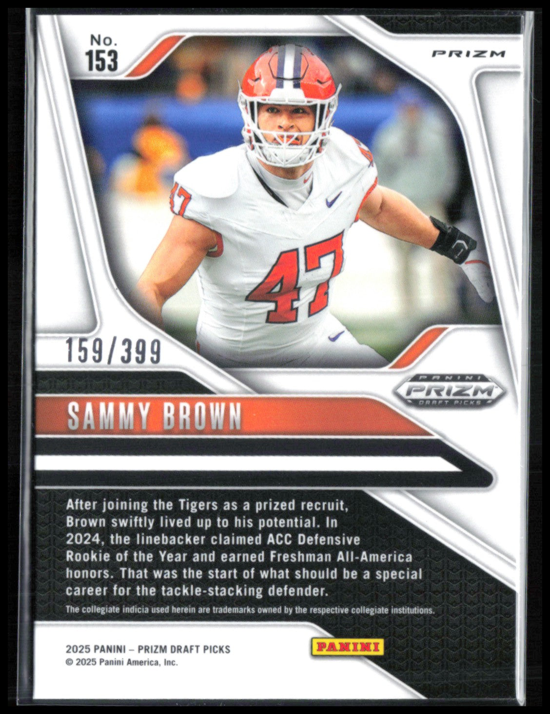 Sammy Brown Rated Prospect Red/399
