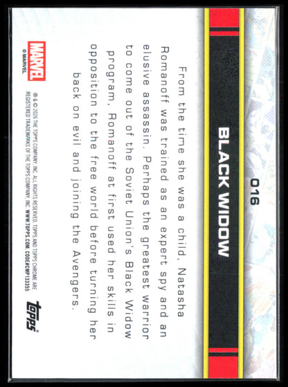 Black Widow 2026 Marvel Topps Chrome