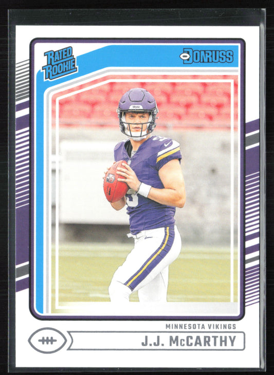 J.J. McCarthy RC Rated Rookie