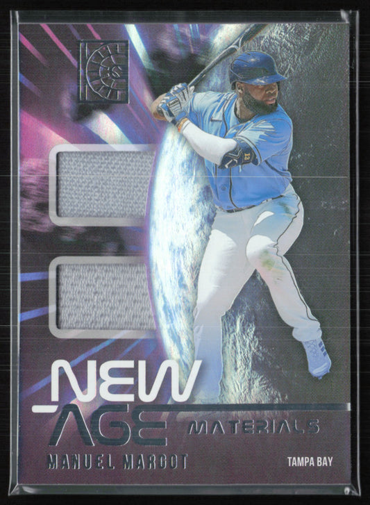 Manuel Margot Dual Player-Worn Relics New Age Materials