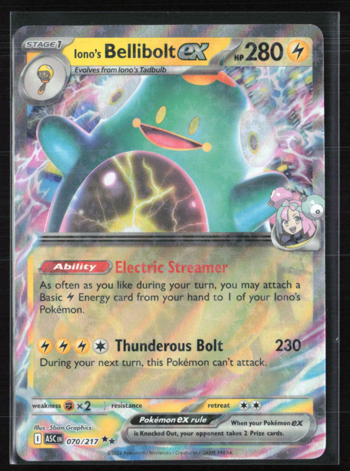 Iono's Bellibolt ex